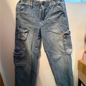 BDG Blue Cargo Women Jeans